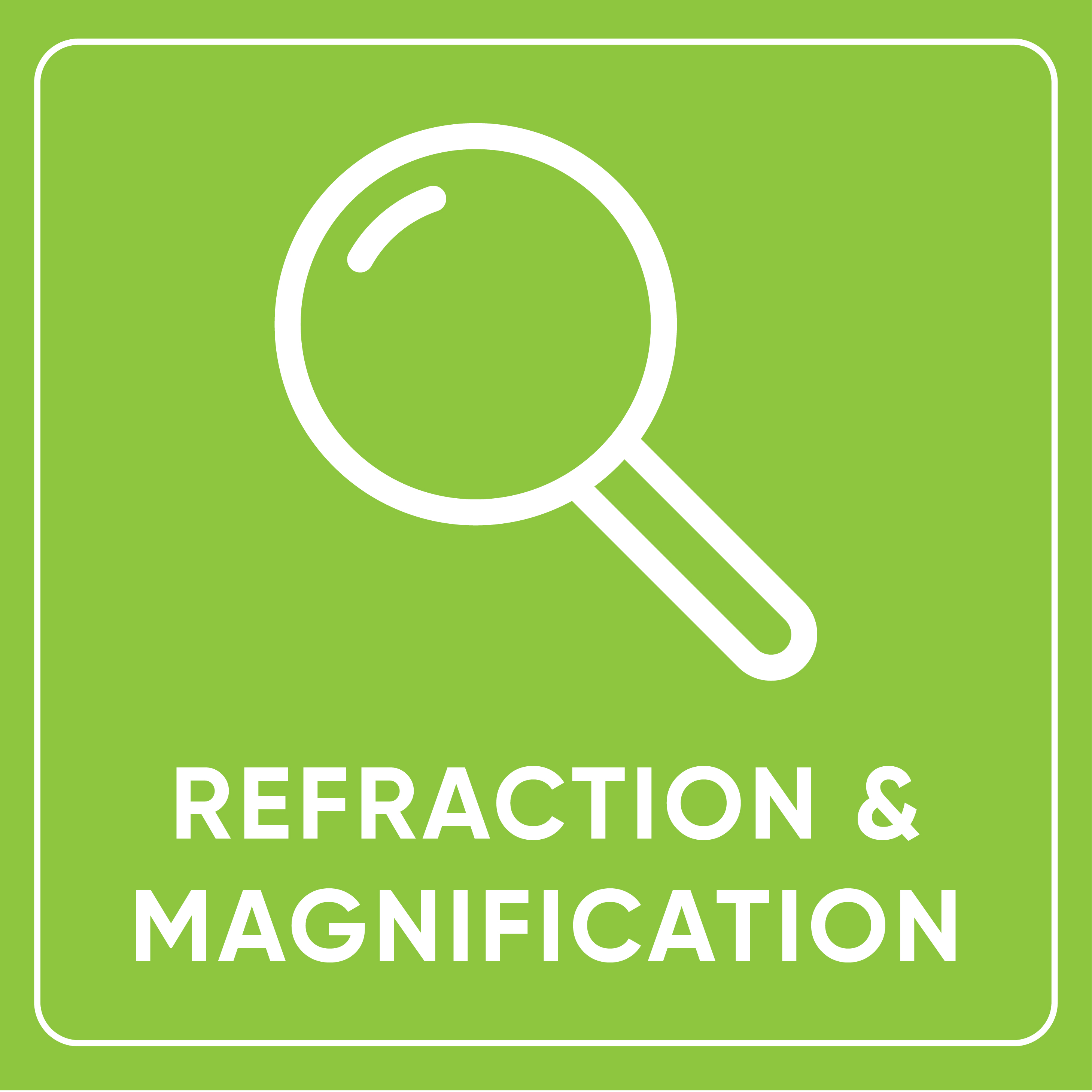 Refraction and Magnification