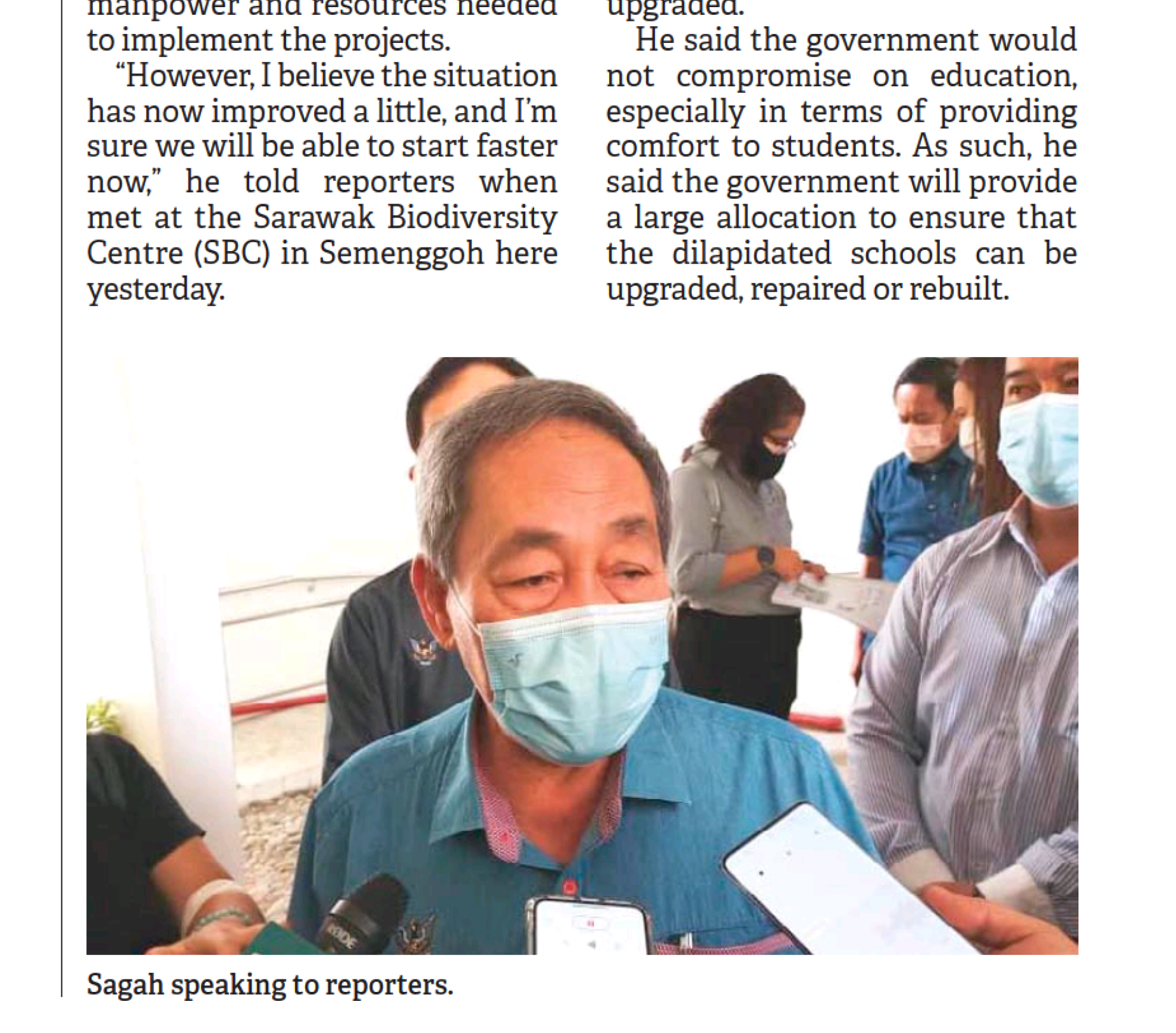 Repair, upgrading of dilapidated schools to restart soon - Sagah
